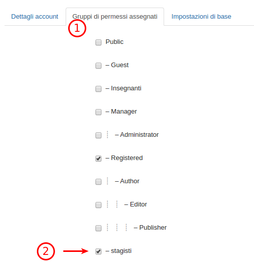 utenti joomla