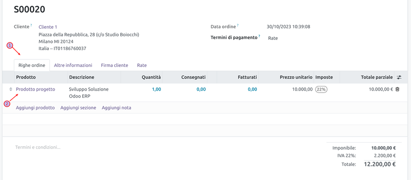 odoo righe ordine