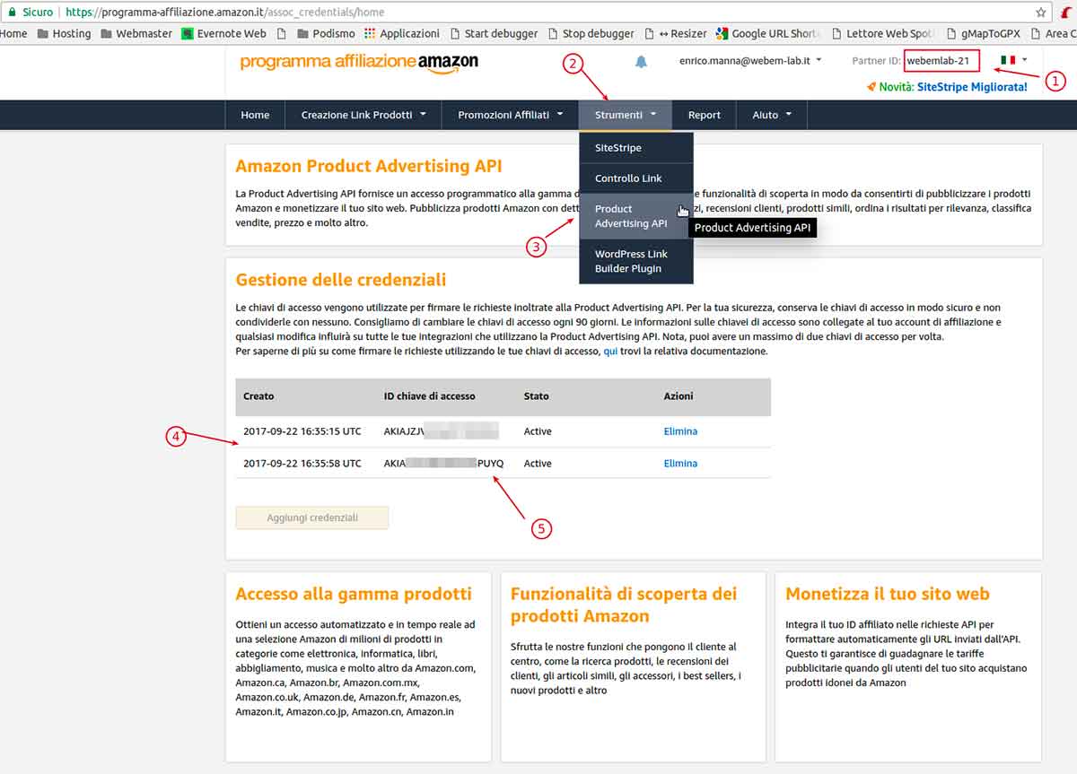 amazon web service affiliazione 1