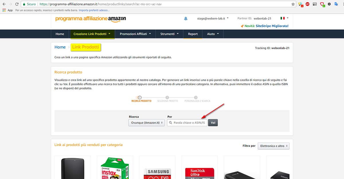 affiliazioni amazon come guadagnare